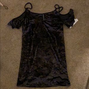 Design Lab velvet dress (S)